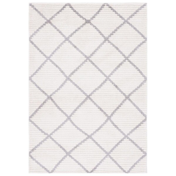 Safavieh 9 x 12 ft. Marrakesh Power Loomed Rectangle Area Rug Beige & Grey MRK208A-9 - main